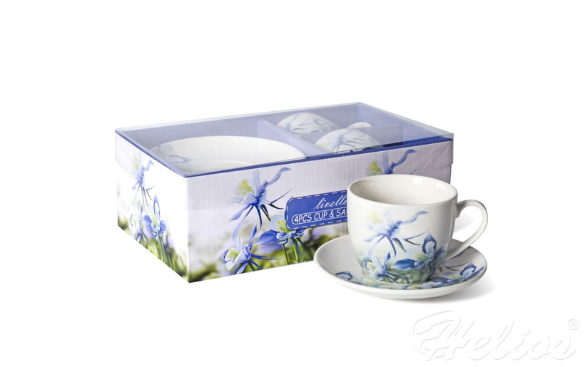 Filiżanki 250 ml ze spodkiem 2 szt. / CR2-68