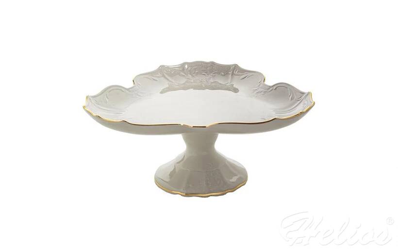 Patera na nodze 27 cm - Bernadotte Ivory Gold (081244)