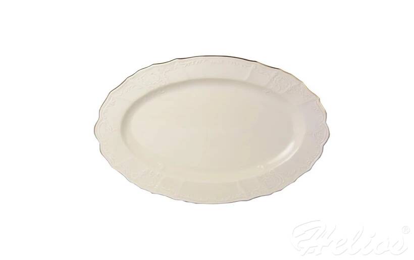 Półmisek owalny 26 cm - Bernadotte Ivory Gold (069548)