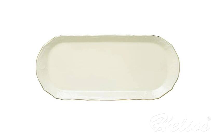 Taca prostokątna 37 cm - Bernadotte Ivory Gold (070698)