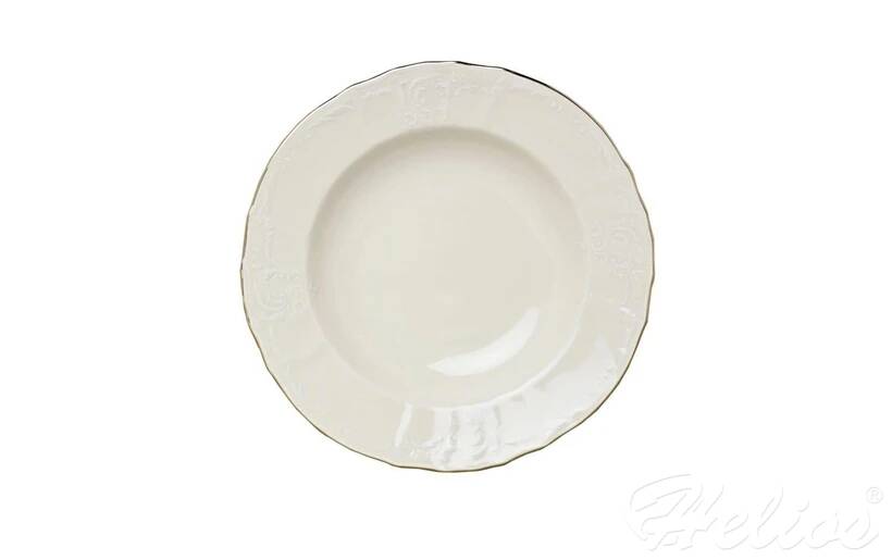 Talerz głęboki 23 cm - Bernadotte Ivory Gold (207513)
