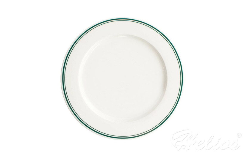 Talerz płytki 27 cm - Forte Vira zielone paski (V-FO210-12)