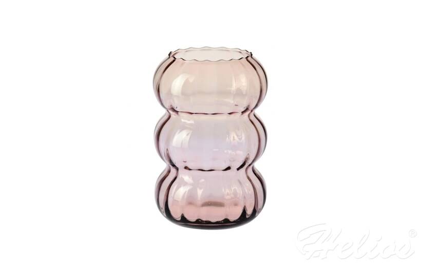 Wazon optyk pionowy Bubble 26,5 cm / Ametyst (D063)