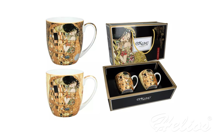 Kubki 400 ml - 2 szt. - G. Klimt  / Pocałunek (532-7404)