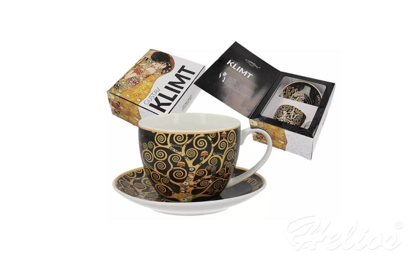 Filiżanka 240 ml ze spodkiem - G. Klimt  / Drzewo życia (532-8213)