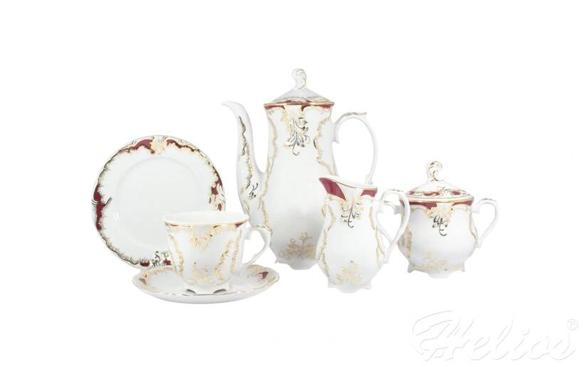 Garnitur do kawy dla 6 os./ 21 części - 0040 ROCOCO