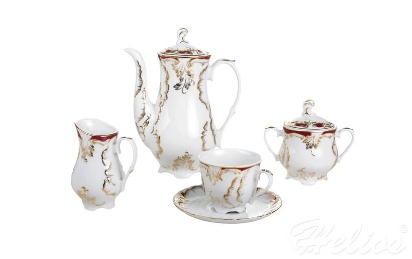 Garnitur do kawy dla 6 os./ 21 części - 0040 ROCOCO