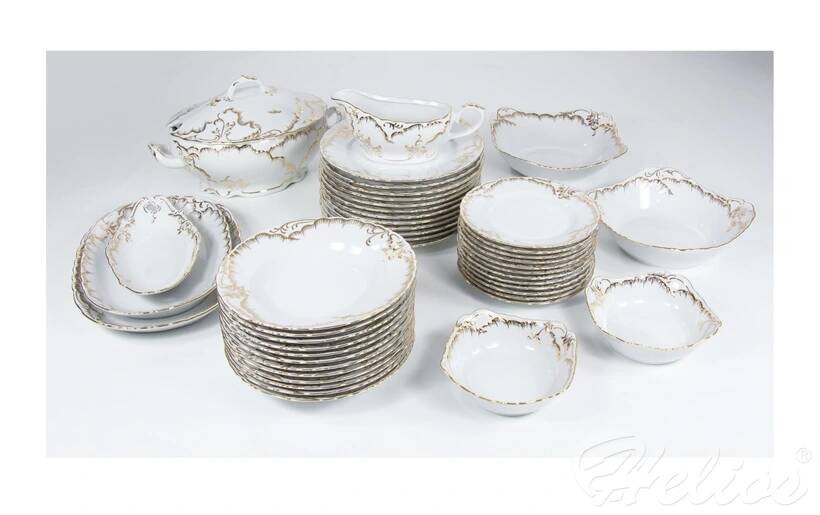 Serwis obiadowy dla 6 os./ 25 części - 7830 ROCOCO Anna