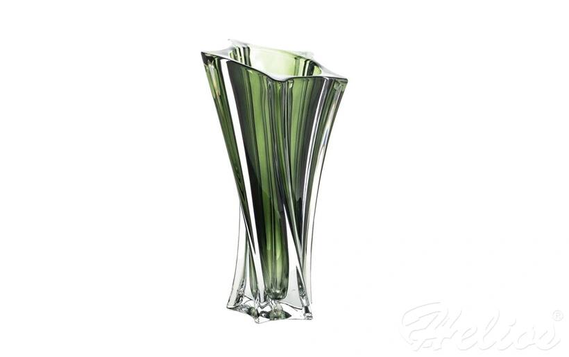 Wazon kryształowy 33 cm - Yoko Smokey Green (114976)