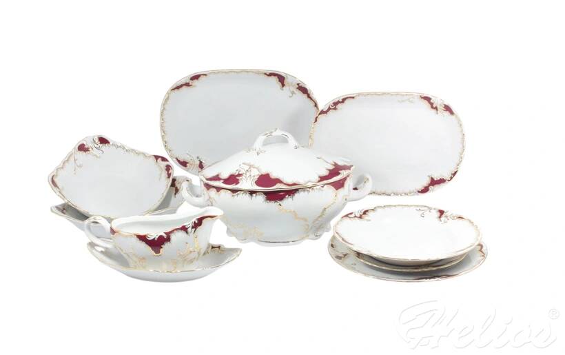 Serwis obiadowy dla 6 os./ 25 części - 0040 ROCOCO