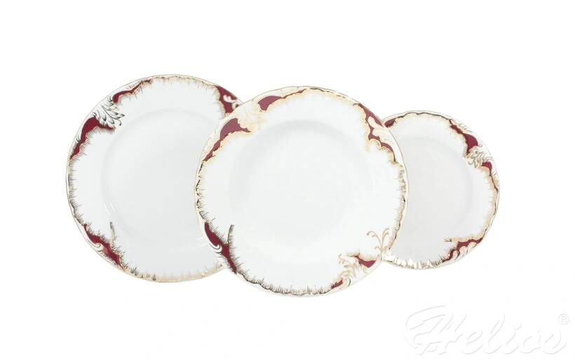 Zestaw talerzy dla 6 os./ 18 części - 0040 ROCOCO