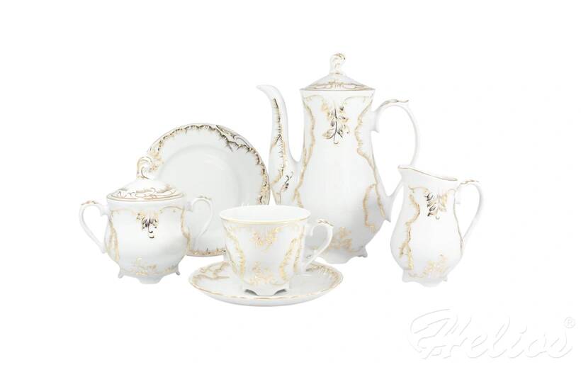 Garnitur do kawy dla 6 os./ 21 części - 7830 ROCOCO Anna