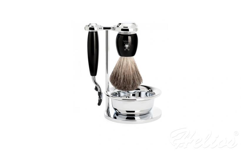 Zestaw do golenia MUHLE VIVO / Zywica czarna + Mach3 (S81H336SM3)