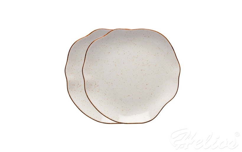 Zestaw talerzy płytkich 28 cm / 2 szt. - 6833 STONE AGE / Beżowy
