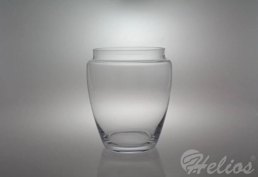 Krosno Glass S.A. Handmade / Wazon 30 cm BEZBARWNY (C609)