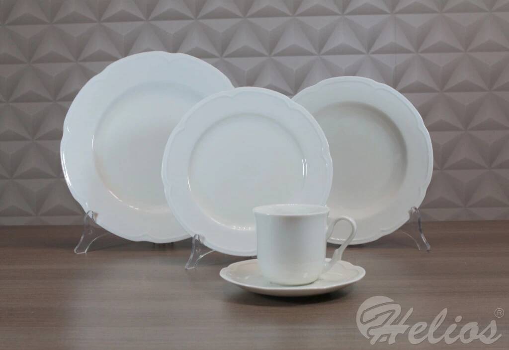 Porcelana Slaska Zestaw Naczyn Dla 6 Osob Lena Cream Nbc