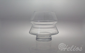 Krosno Glass Sp. z o.o. Handmade / Świecznik - wazon 36 cm - BEZBARWNY (4195)