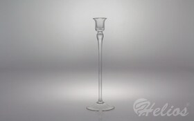 Handmade / Świecznik 28,5 cm - BEZBARWNY (4412)