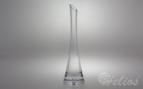 Krosno Glass Sp. z o.o. Handmade / Wazon ze szlfiem 20 cm - BEZBARWNY (A710)