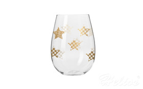 Krosno Glass Sp. z o.o. Szklanki 500 ml - STAR G280 Gwiazdki srebrne (6376)
