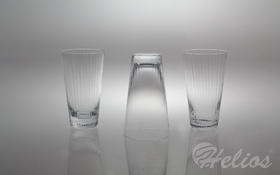 Krosno Glass Sp. z o.o. Handmade / Szklanki z optykiem 300 ml - BEZBARWNE (3087)