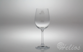 Krosno Glass Sp. z o.o. Handmade / Kieliszki do sherry 80 ml - BEZBARWNE z rubinową nóżką (5781)