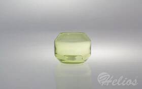 Krosno Glass S.A. Handmade / Świecznik 9 cm - LIMONKA (3984)
