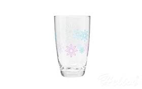 Krosno Glass S.A. Szklanki 450 ml / 2 szt. - Deco Line / Błękitne kwiaty (zd. 151)