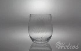 Krosno Glass S.A. Handmade / Świecznik 20 cm - Optyk skręcany (4650)