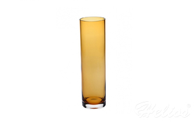 Krosno Glass S.A. Bursztynowy wazon 37 cm - Kolekcja limitowana / Color (C361)
