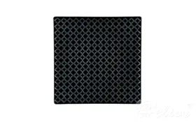 Krosno Glass S.A. Talerz płytki / kwadratowy 30,5 cm - K80E MARRAKESZ (czarny)