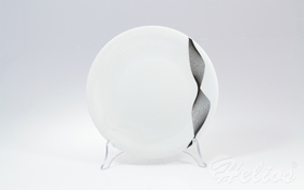 Kristoff Talerz deserowy 19 cm - OLYMPIA / Chantal czarna