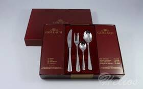 Gerlach Zestaw sztućców 104 szt. / mat i złoto - 04A ZM CELESTIA w skrzyni