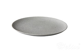 Fine dine Talerz płytki 27,5 cm / szary - Honeycomb (773123)