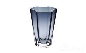 Krosno Glass S.A. Wazon 22,5 cm / Szaro-niebieski (C908)