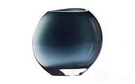 Krosno Glass S.A. Wazon duży 29 cm / Szaro-niebieski (C894)