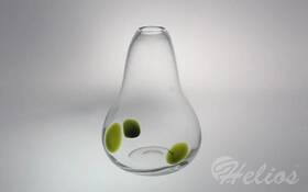 Krosno Glass S.A. Handmade / Wazon 30 cm - Kolekcja ZIELONA (7135)