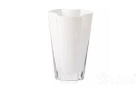 Krosno Glass S.A. Biały wazon koniczyna 22,5 cm - HOME & LIVING (C908)