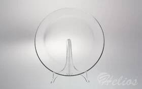 Krosno Glass S.A. Handmade / Talerz okrągły 25 cm - BEZBARWNY (0565)