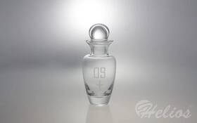 Krosno Glass S.A. Handmade / Karafka z korkiem 700 ml - BEZBARWNA ze zdobieniem (2924)