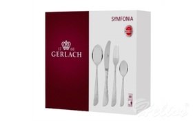 Gerlach Zestaw sztućców 104 szt. / mat - 04 M ANTICA w walizce