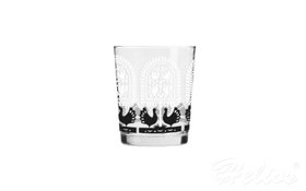 Krosno Glass Sp. z o.o. Szklanki 250 ml / 6 szt. - Deco Line / Folk biało - czarne (KP-0947)