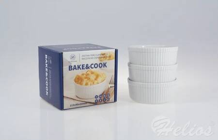 Lubiana Bake&Cook: Zestaw naczyń do zapiekania 115 Ameryka / 3 szt. (LU203A112BC)  - zdjęcie duże 2