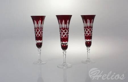 Anita Crystal Kieliszki kryształowe do szampana 140 ml - RUBIN (443 CARO)  - zdjęcie duże 1