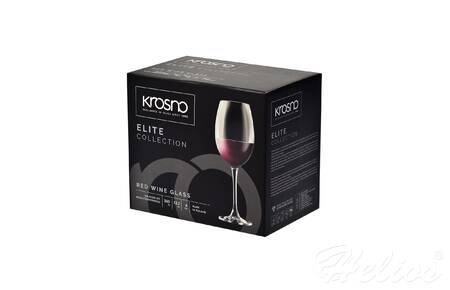 Krosno Glass S.A.  Kieliszki do wina czerwonego 360 ml - Elite (8281)  - zdjęcie duże 2