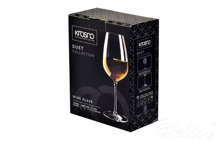 Krosno Glass S.A. Kieliszki do wina białego 460 ml / 2 szt. - DUET (C733)  - zdjęcie duże 2
