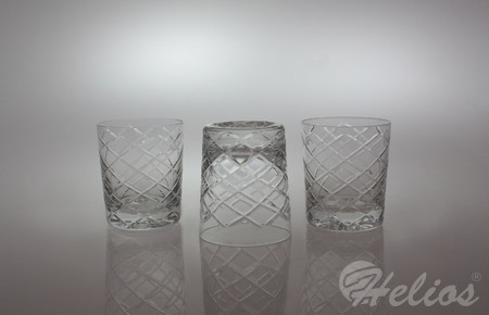 Bohemia Szklanki kryształowe do whisky 290 ml - KA03 Romby (KW03WH)  - zdjęcie duże 1