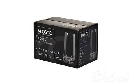 Krosno Glass S.A. Szklanki wysokie 350 ml - Fjord (C202)  - zdjęcie duże 1