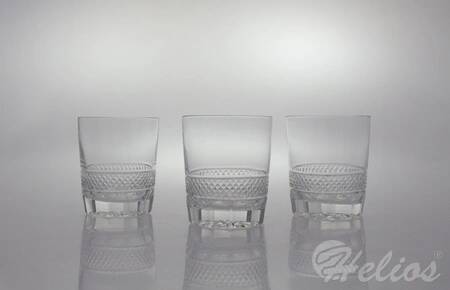 Bohemia Szklanki kryształowe do whisky 290 ml - KW05 Kratka (KW05WH)  - zdjęcie duże 2