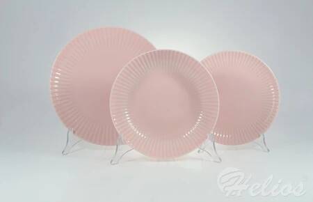 Lubiana Zestaw talerzy dla 6 osób - K70 DAISY Różowa  - zdjęcie duże 2